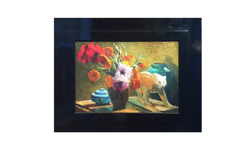 Natura morta art deco  Art deco still life painting